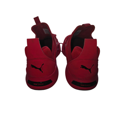 Puma Softride Enzo Evo Mens Running Shoes Red Size 10.5 Lightweight Breathable Lace-Up Athletic Sneakers