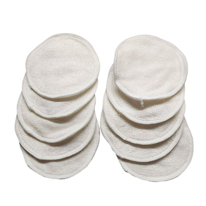 Glo Skin Beauty Reusable Cotton Facial Rounds With Storage Bag 10Pcs