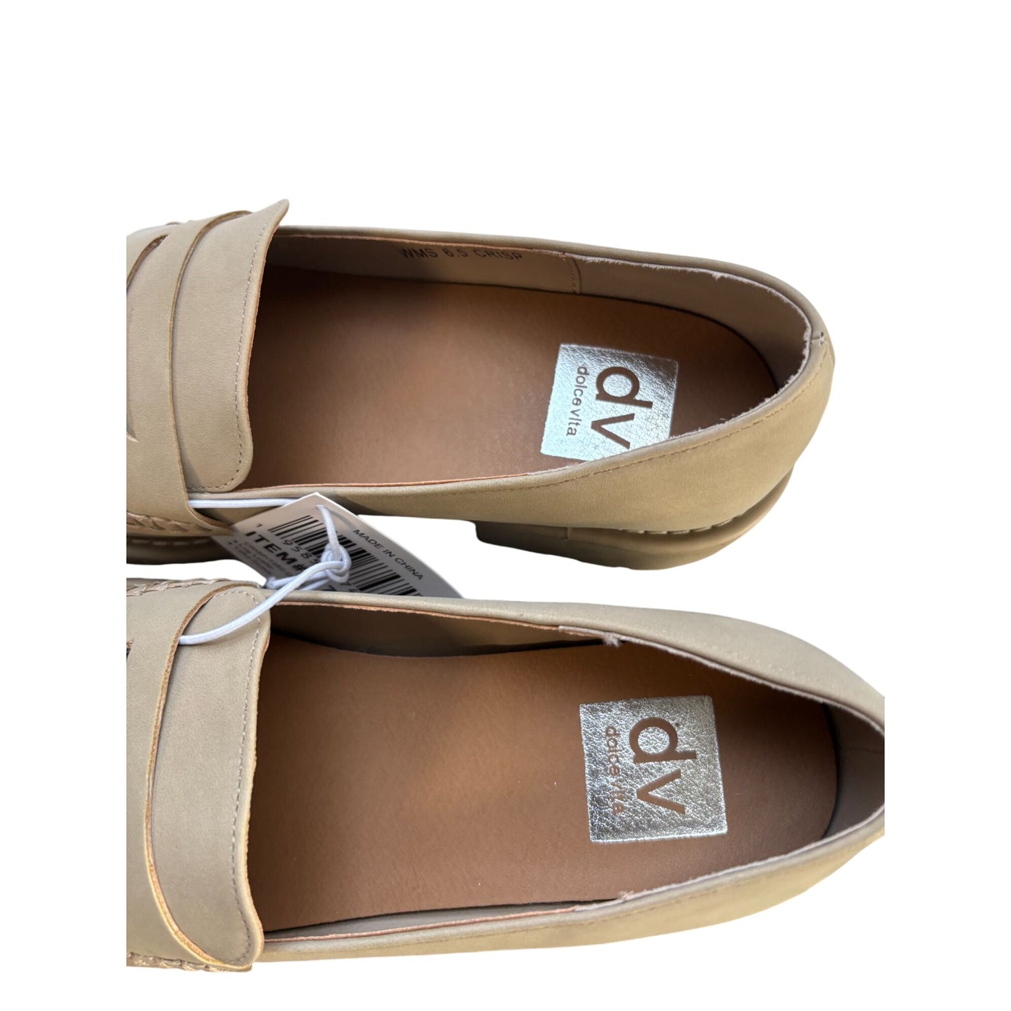 DV by Dolce Vita Ladies Size 6.5 Lug Loafers Dune
