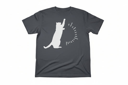 Funny Cat Lover T Shirt Cat Humor Shirt with playful cat design and humorous text layout.