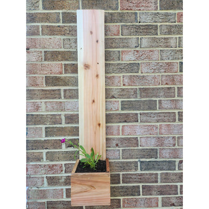 Custom Wood  Planter Box  | Rustic Welcome Door Hanger | Handmade Porch Decor | Housewarming Gift | Personalized House Number Sign