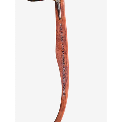 Blue Planet +1.25 Tortoise Shell & Wood Frame Eyeglasses - Lightweight Eco-Friendly Design