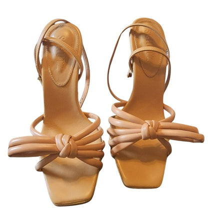SCHUTZ BLOSSOM Stiletto Heel Sandals