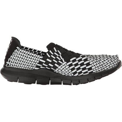Bernie Mev Victor Mens Walking Shoe Black Reflective