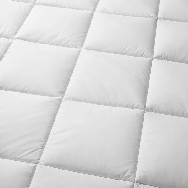 Casaluna Queen Ultra Loft Down Alternative Mattress Pad - white