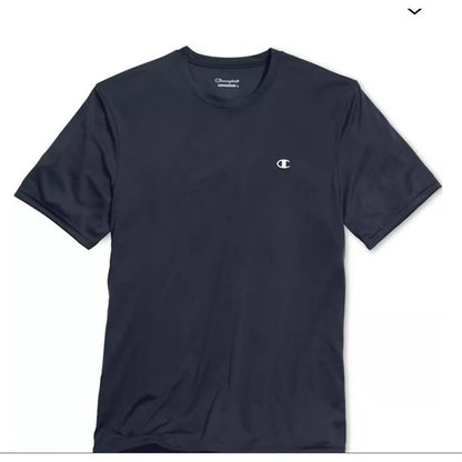 Champion men's clothing Double Dry Tee Navy