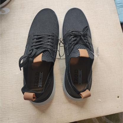 Izod Black Knit Size 11 Lightweight mens shoes