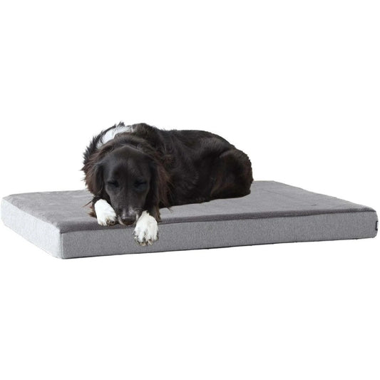 BarkBox Dog Pet Bed Cover 29"x18"x3" Polyester & Polyurethane Foam