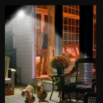 HANDY BRITE 500 Lumens Cordless Motion-Activated Sensor LED Spotlight