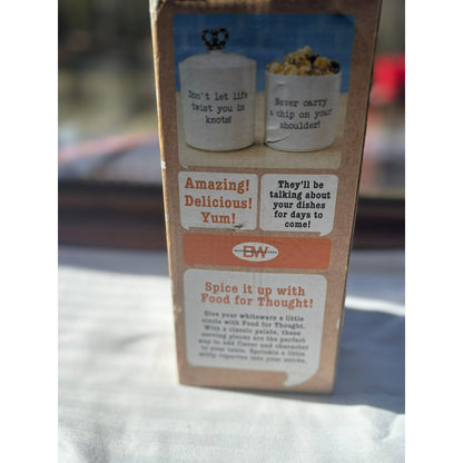 Food for Thought Candy Stacking Snack Jar Boston kitchen