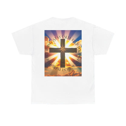 In Troubled Times Trust In the Lord WOMENS T-Shirt, Inspirational Gift,