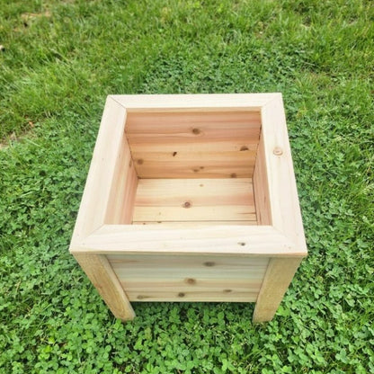 Cedar wood Planter box custom built