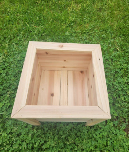 Cedar wood Planter box custom built