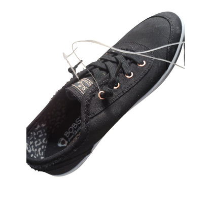 Bob's Womens Memory Foam Black Casual Sneakers Size 8.5