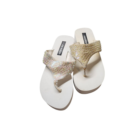Joe Boxer Sandals Size 8.