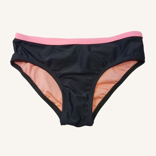 ZeroXposur Girls Swim Bottom Black & Pink Size 10 Comfortable Design