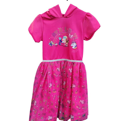 Jojo Siwa Pink "Yay All Day" Girls Dress