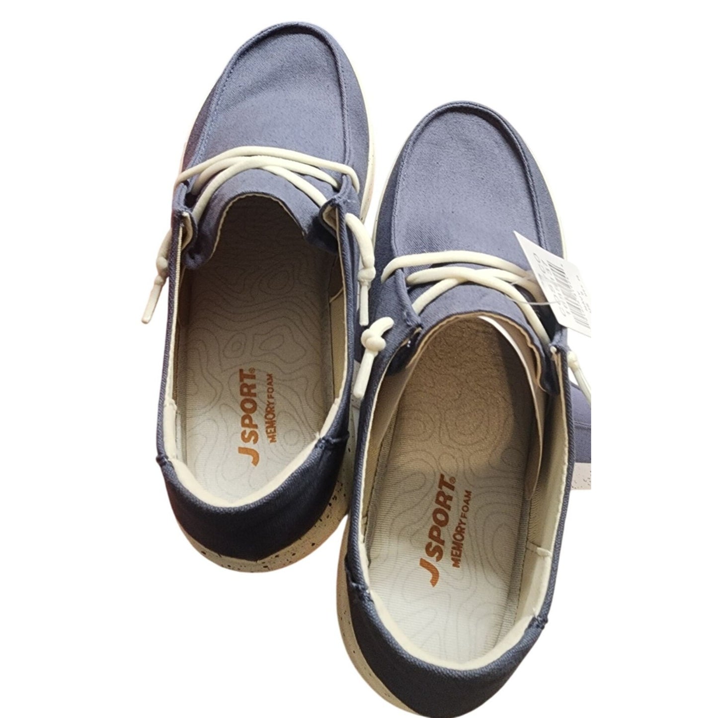 J Sport Ladies Wendens Shoes Memory Foam Footbed Adjustable Bungee Lace Lightweight