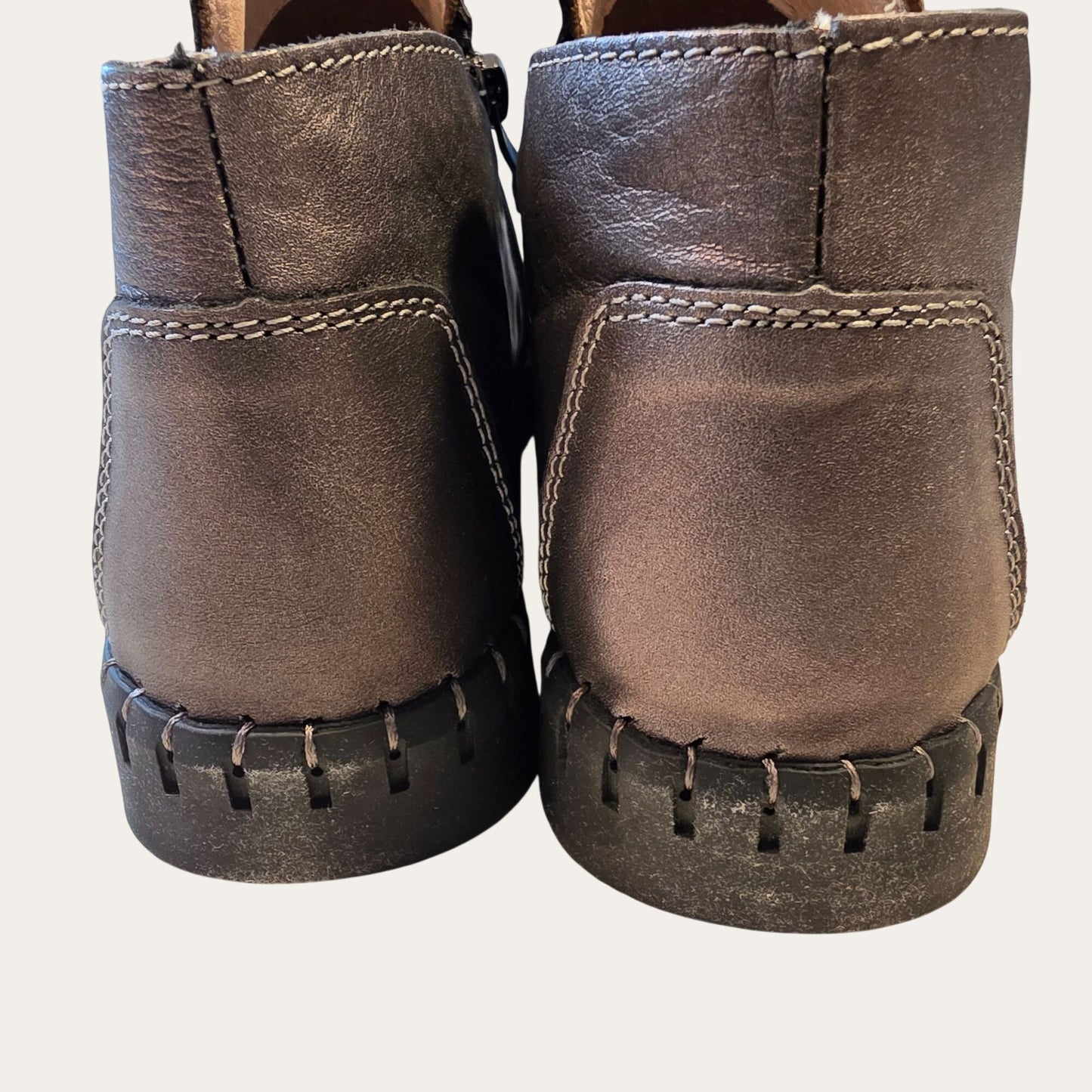 Bernie Mev TW80 Gunmetal Women’s NIB Woven Comfort Bottie