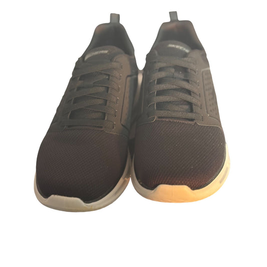 Skechers Men's Glide-Lite Classic Fit Black Sneakers With Memory Foam