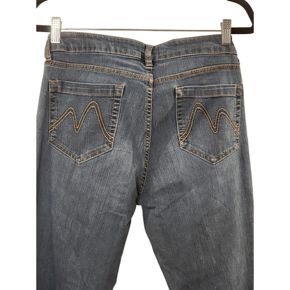NY & Co Curvy Skinny Kids Jeans Size 10 Medium Wash Denim