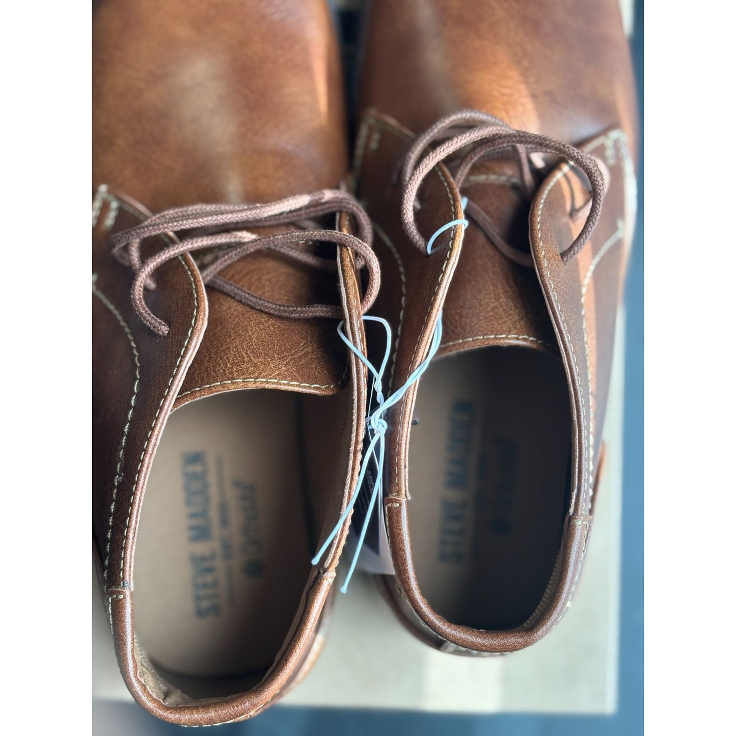 Steve Madden Syminmens shoes Cognac 10.5