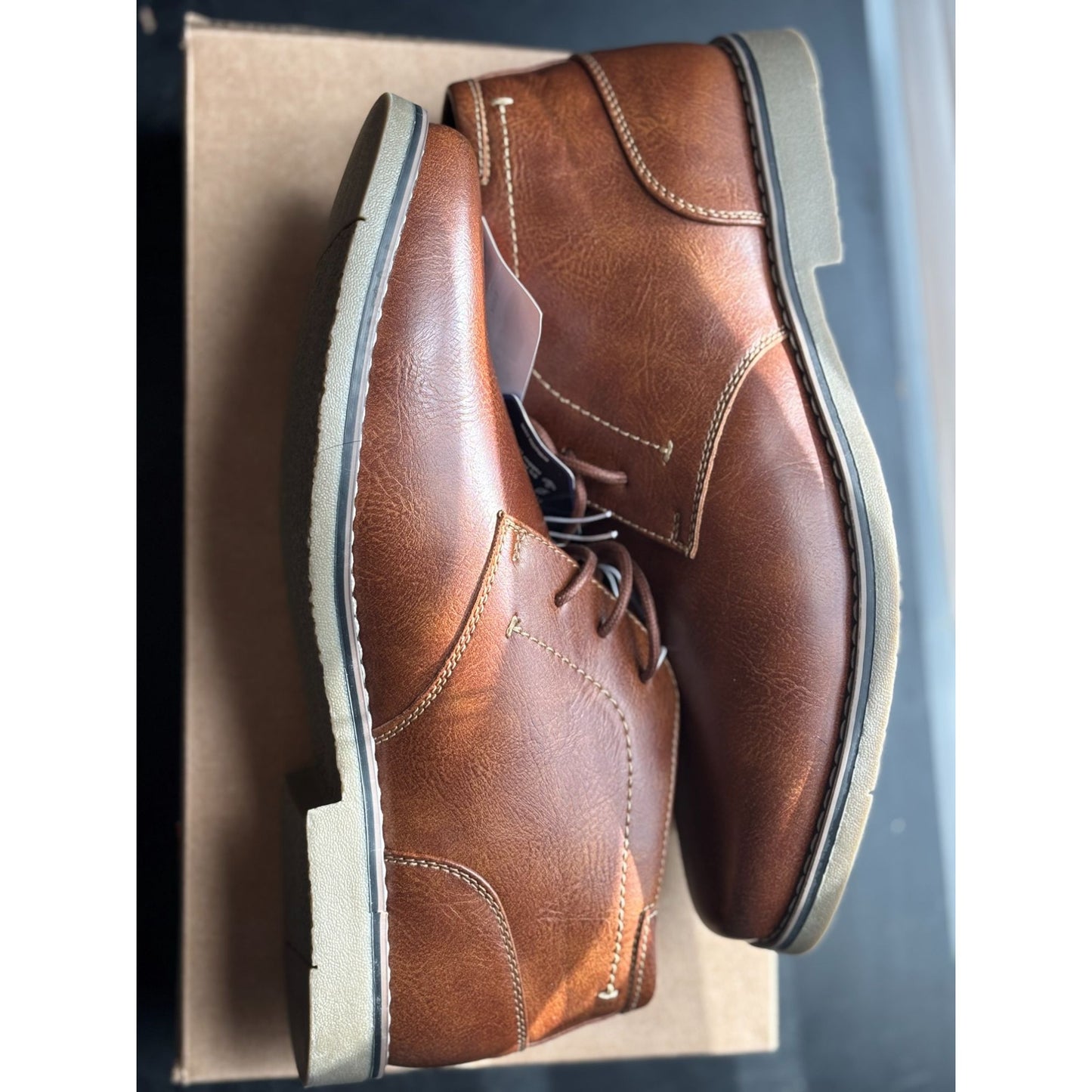 Steve Madden Syminmens shoes Cognac 10.5