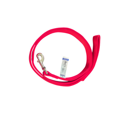 Coastal Durable Red Nylon Dog Leash With Metal Clip 6-Foot Long For Everyday Use (Collar Sold Separately)
