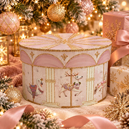 Ashland Merry-Go-Round Decorative Holiday Box
