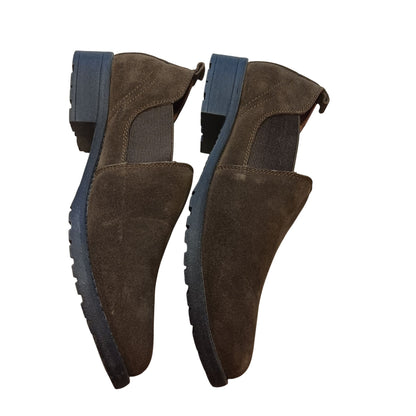 Bernie Mev  TW 199 Chelsea Suede Loafer Khaki