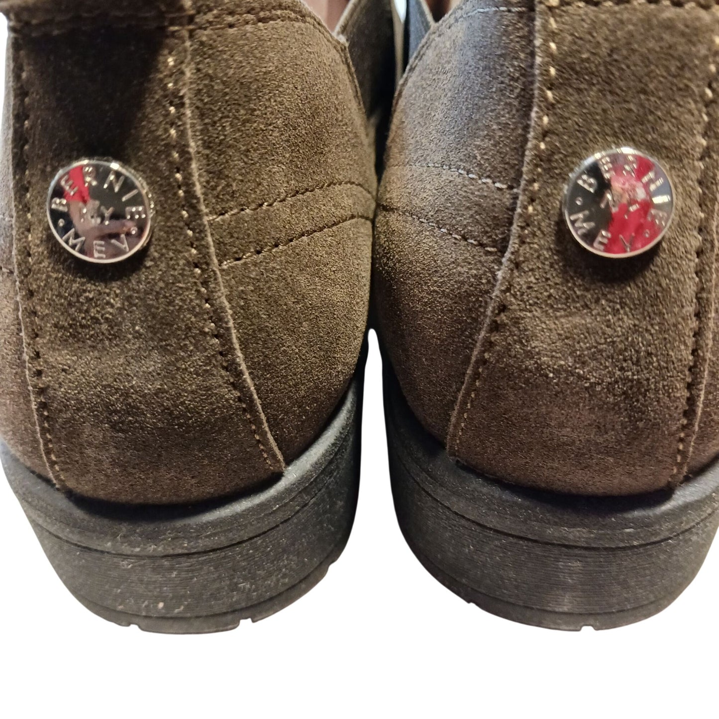 Bernie Mev  TW 199 Chelsea Suede Loafer Khaki