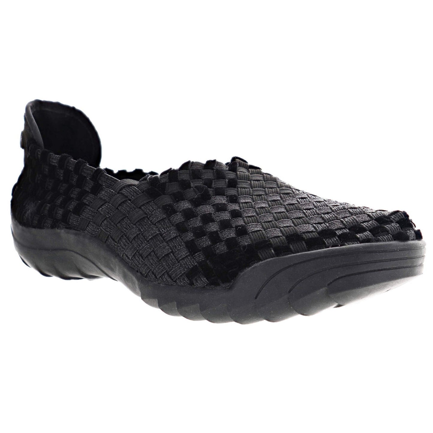 Bernie Mev Rigged Fly Black Women’s Woven Comfort Shoes 38EU/7.5-8US
