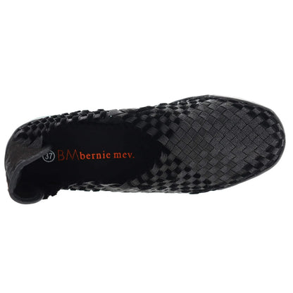 Bernie Mev Rigged Fly Black Women’s Woven Comfort Shoes 38EU/7.5-8US