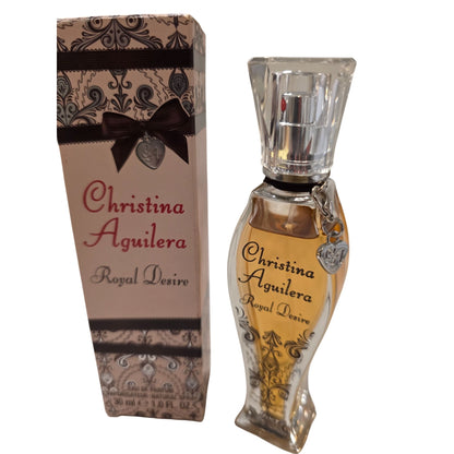Christina Aguilera Royal Desire EAU DE PARFUM SPRAY 30ml for WOMEN NEW with Charm