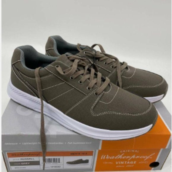 New Weatherproof mens shoes vintage Russell  Grey