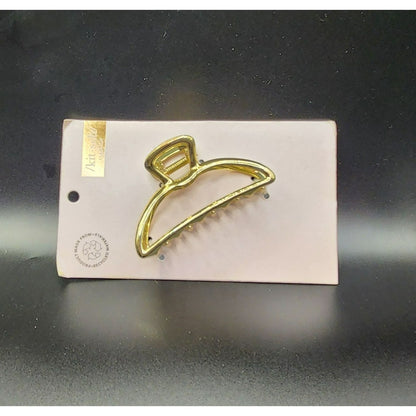 Kitsch Gold Metal Claw Hair Clip