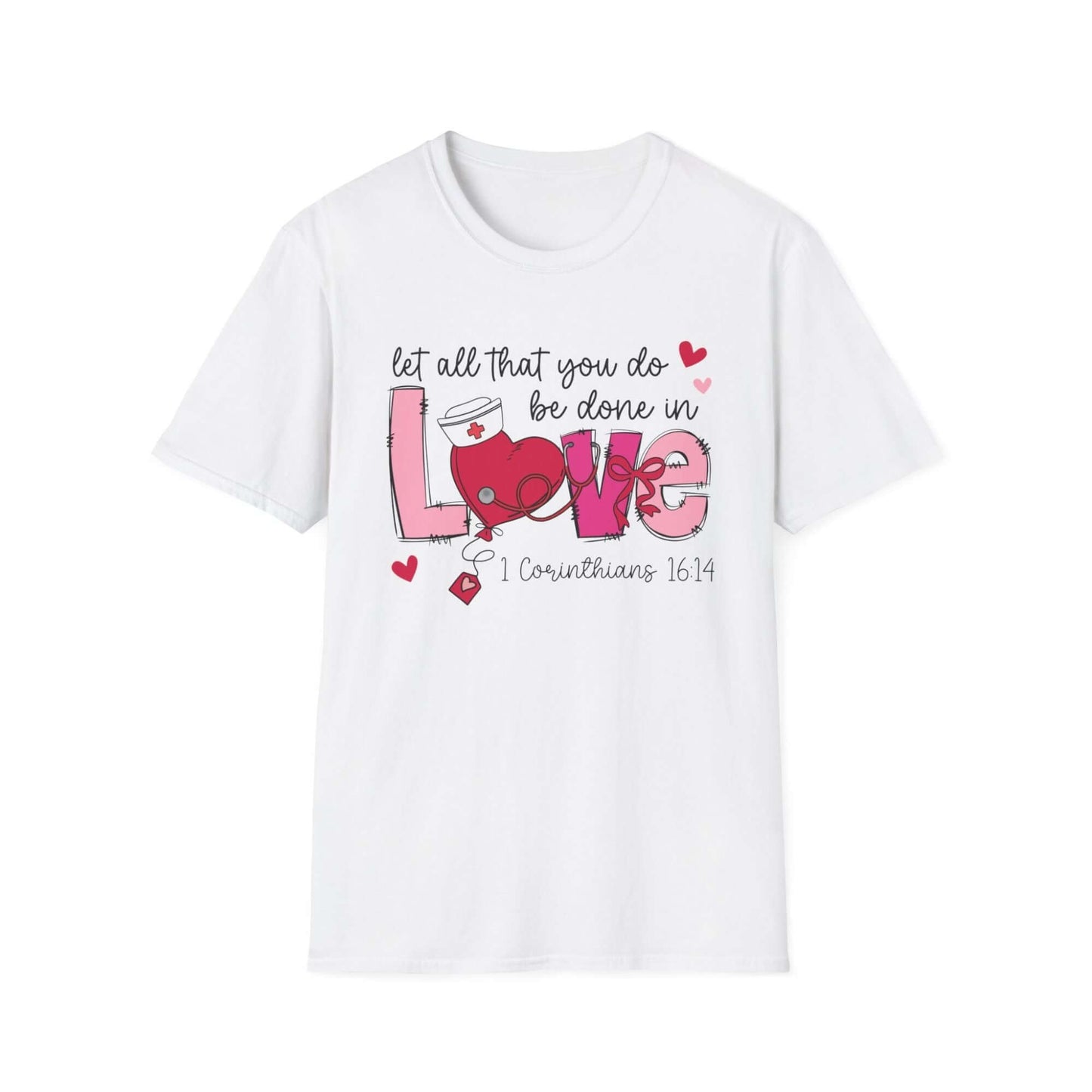 Christian Love Shirt Let All You Do Be Love Tee