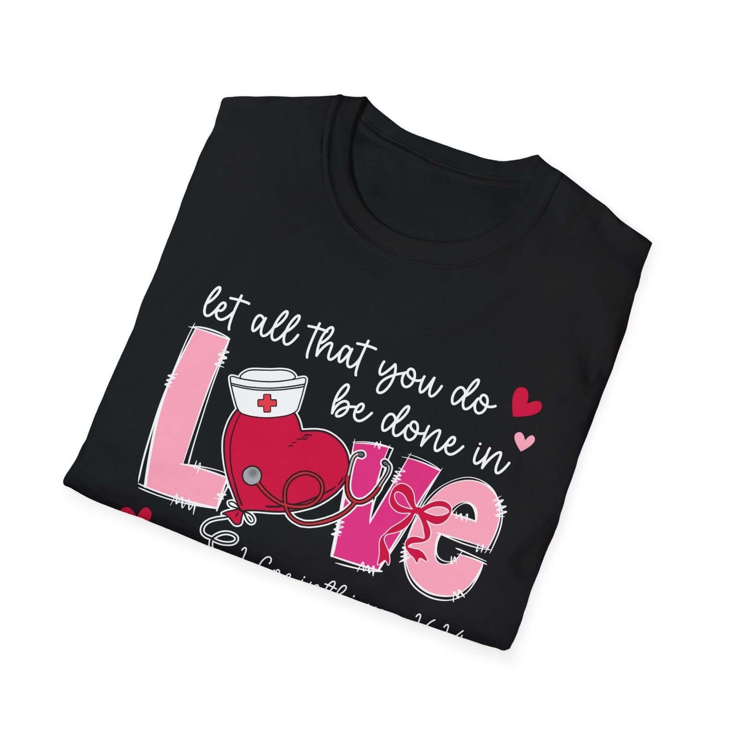 Christian Love Shirt Let All You Do Be Love Tee