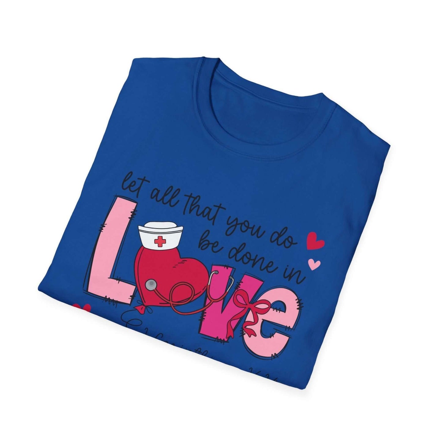 Christian Love Shirt Let All You Do Be Love Tee
