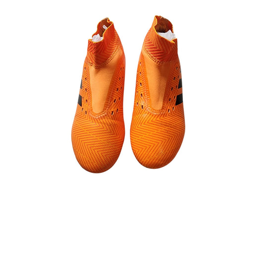 Adidas Boys 3 Nemeziz 18.1 Firm Ground Cleats Orange Size 3